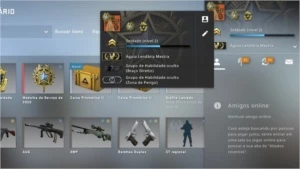 STEAM LEVEL 16, CS GO PRIME PATENTE ÁGUIA 2 + NBA 2K20 - Counter Strike
