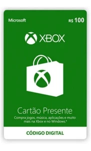 Gift card Xbox 100 R$ - Gift Cards