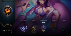 CONTA DIAMANTE 4 LOL - League of Legends