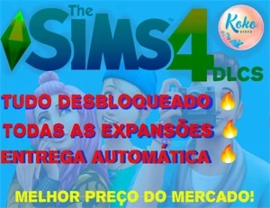 THE SIMS™ 4 - DELUXE EDITION + DLCS e EXPANSÕES - Steam