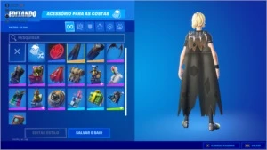 Conta fortnite com foice