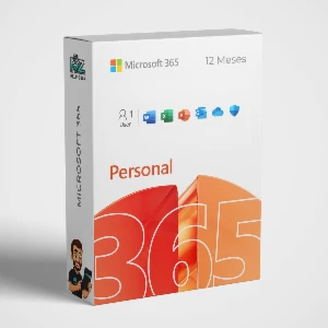 Microsoft 365 Original - 1TB de OneDrive - 5 Dispositivos - Softwares e Licenças