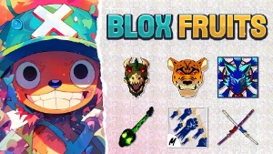 Conta de blox fruit muito bom - Roblox