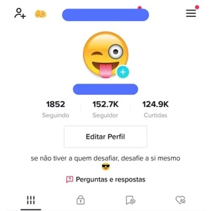 VENDO CONTA TIKTOK +152K DE SEGUIDORES - Redes Sociais