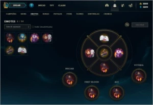 Conta LOL: lv38 - Ouro 2 - 2800RPs - League of Legends