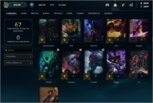 Conta LOL: lv38 - Ouro 2 - 2800RPs - League of Legends