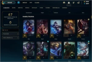 Conta LOL: lv38 - Ouro 2 - 2800RPs - League of Legends