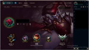 CONTA LEAGUE OF LEGENDS PRATA 3 ! LOL