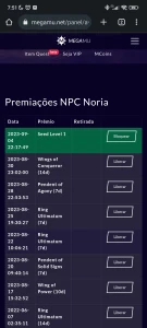Megamu - Mg Força lvl 1083 200rr - MU Online