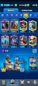 💙zS💙Clash Royale |Level 33 |6688 Troféus |4 Frag Evo Uni |