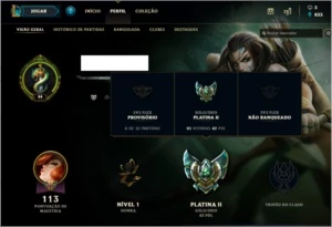 CONTA PLATINA 2, 46 CAMPEOES, 12 SKINS - League of Legends LOL