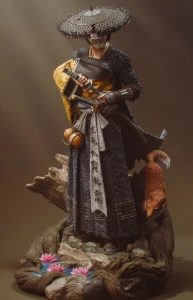 Atsu Ghost of Yotei 3d stl - Outros