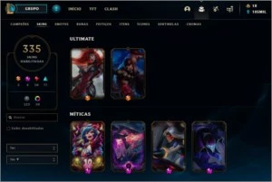 ULTRA RARO CONTA - League of Legends LOL