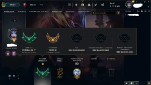 V>Conta League of Legends LOL