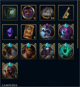 Conta league of legends (bastante skins) LOL
