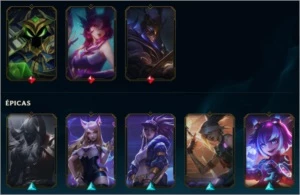Conta lol unranked 335 skins. All ultimates e Zed Prestígio - League of Legends