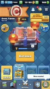 Vendo conta clash Royale barato