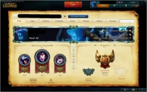 Conta Lol 128 skins barato - League of Legends