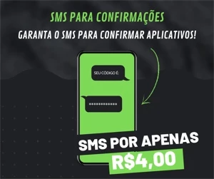 SMS para aplicativos e confirmações! - Números, Proxy e VPN Números Virtuais