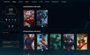 Conta Smurf League Of Legends Level 37 Com Duas Ultimates LOL