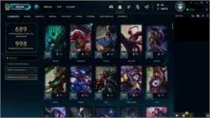 Conta League of Legends (LOL) lvl 486 elo md10 3w/2l M+