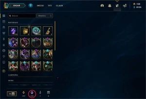 Conta LEAGUE OF LEGENDS com skins prestigio e muito mais ! LOL