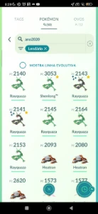Conta Pokemon GO NV 50 fusão 100% e 200 lendaríos de 2020 - Pokémon
