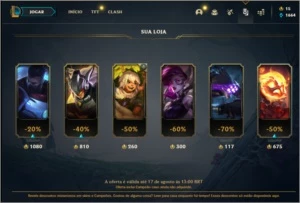 Conta Bronze 2 - League of Legends LOL
