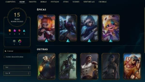 Smurf Unranked Full Acesso - League of Legends LOL