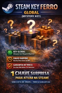 Steam Key FERRO GLOBAL (Mystery Key) | Envio Rápido - Gift Cards