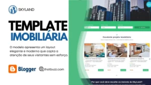 Template Blogger Imobiliária Editavel Promoção Imperdível