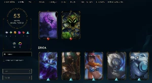 Conta League of Legends Full Acesso - 86 Champs e 53 Skins LOL