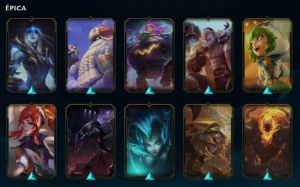 Conta League of Legends Full Acesso - 74 Champs e 40 Skins LOL