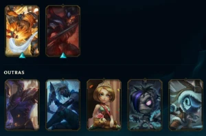 Conta League of Legends Full Acesso - 74 Champs e 40 Skins LOL