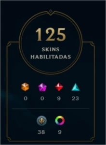 CONTA DIAMOND S8 / S7 / S6 / S5 / GOLD S4 - League of Legends LOL