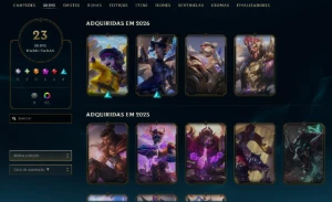 Conta Lol Mestre Flex full champs - League of Legends
