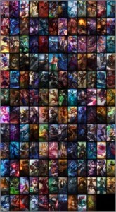 CONTA NO LOL, GOLD SEASON PASSADA + 136 SKINS. - League of Legends
