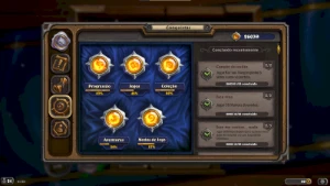 Conta Hearthstone 498 lendárias + 26K de Pó Arcano + skins - Blizzard