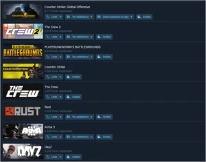 BOOST DE HORAS GAMES STEAM