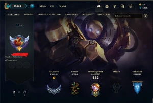 Conta de lol (full acesso) prata 3 , 130 campeões e 104 skin - Apex Legends