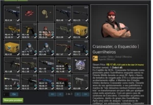 VENDO CONTA CS GO..SUPREMO QUASE GLOBAL .. 500 REAIS DE SKIN - Counter Strike