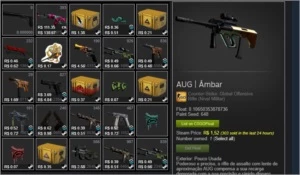 VENDO CONTA CS GO..SUPREMO QUASE GLOBAL .. 500 REAIS DE SKIN - Counter Strike