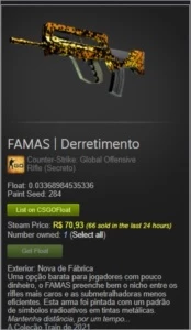 VENDO CONTA CS GO..SUPREMO QUASE GLOBAL .. 500 REAIS DE SKIN - Counter Strike