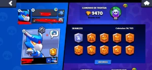 Conta browl star, clash royale e clash of clans - Brawl Stars