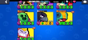 Conta browl star, clash royale e clash of clans - Brawl Stars