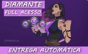 Conta Diamante (Email Não Verificado) - Valorant