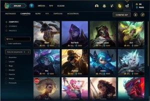 Conta prata 2 com 150 Champs e 37 Skins (Criada em 2012) - League of Legends LOL