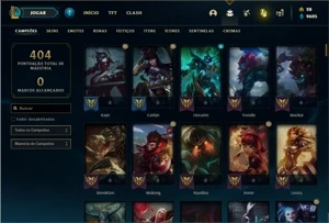 Conta prata 2 com 150 Champs e 37 Skins (Criada em 2012) - League of Legends LOL