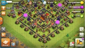 CLASH OF CLANS - CV 10 Semi full