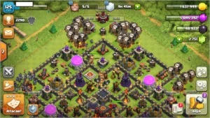 CLASH OF CLANS - CV 10 Semi full